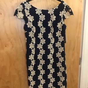 Navy and Gold Lily Pulitzer Dress